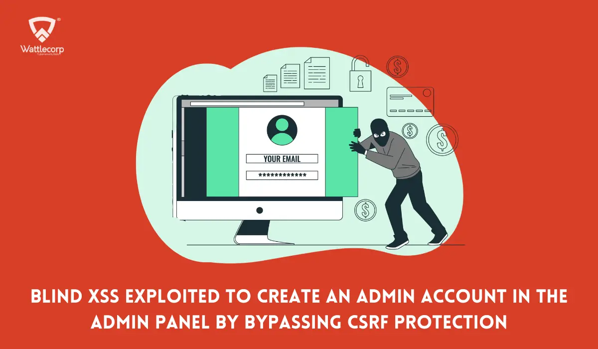 Blind XSS Used to Bypass CSRF and Create Admin Account
