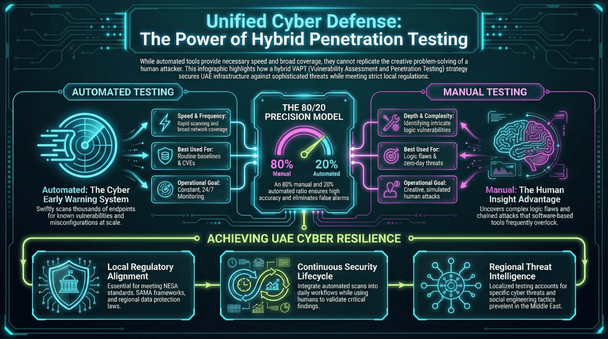 Manual vs Automated Penetration Testing in UAE Complete Guide