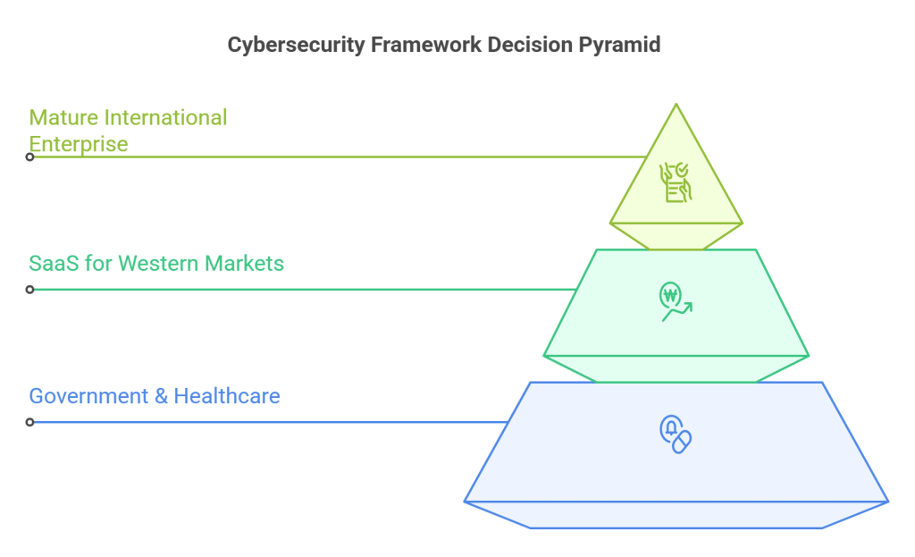 Cybersecurity Framework Decision Pyramid
